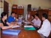 Đoàn công tác của Tỉnh đoàn thăm và làm việc tại huyện Lâm Bình