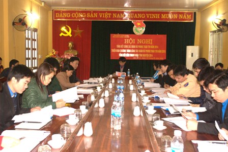 Huyện đoàn Lâm Bình tổ chức Hội nghị tổng kết năm 2014, triển khai nhiệm vụ năm 2015