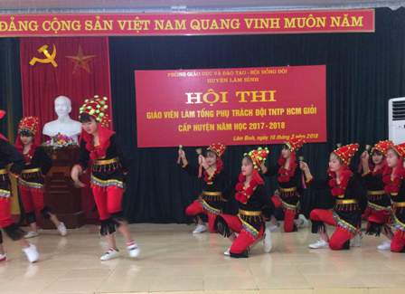 HĐĐ huyện Lâm Bình phối hợp tổ chức Hội thi giáo viên làm tổng phụ trách Đội TNTP giỏi huyện Lâm Bình năm học 2017 - 2018