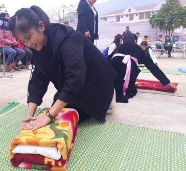 Đoàn trường THPT Lâm Bình tổ chức chương trình ngoại khóa rèn luyện kĩ năng sống
