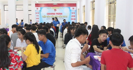 Đoàn Thanh niên huyện Lâm Bình tổ chức các hoạt động Tiếp sức mùa thi năm 2019