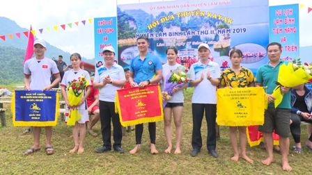 Hội đua thuyền Kayak huyện Lâm Bình lần thứ 2 - năm 2019