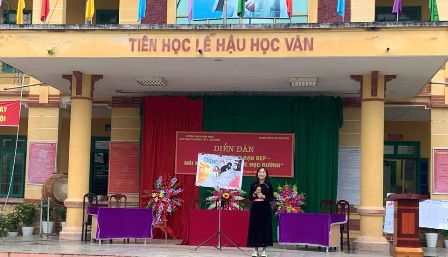 Trường THPT Lâm Bình tổ chức chương trình ngoại khóa “ xây dựng tình bạn đẹp , nói không với bạo lực học đường” năm học 2019- 2020