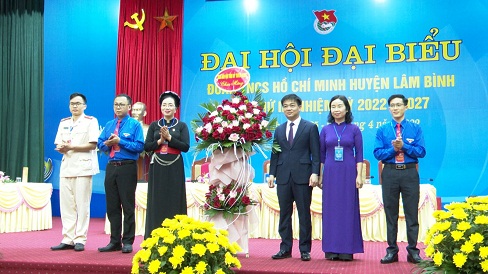 Huyện Đoàn Lâm Bình tổ chức thành công Đại hội lần thứ III, nhiệm kỳ 2022 - 2027